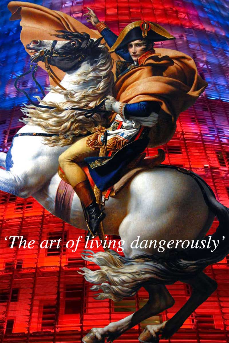 The Art Of living Dangerously III. Visual kantoor vanbrusselccp Amsterdam.